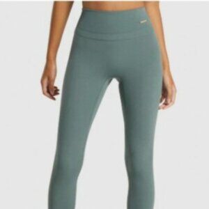 Green Whitney Gymshark Leggings